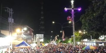 Encendido de luces de Navidad en Sabana de Mendoza