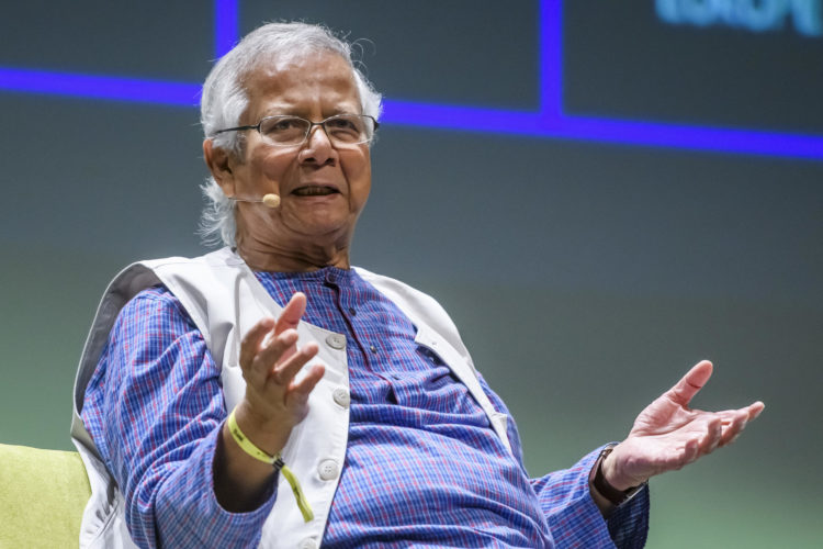 Fotografía de archivo del premio Nobel Muhammad Yunus EFE/ Raúl Caro