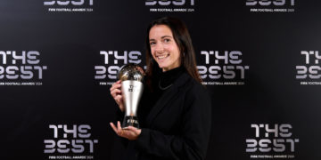 Aitana Bonmatí, mejor jugadora del mundo por segundo año consecutivo