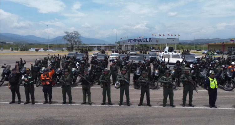 General de la Redi Andes asegura que la unión cívico militar ha permitido mantener segura la frontera del lado venezolano. Foto: cortesía