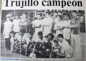 Se cumplen 45 años de la gran gesta deportiva del fútbol amateur trujillano  campeón de la Copa Venezuela, ¡Ah rigor!
