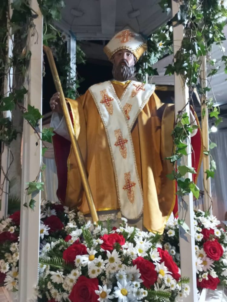 Con misa solemne culminó novena a San Nicolás de Bari en La Arboleda