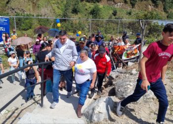 Mérida | Inauguran puente peatonal La Mucuy en Santos Marquina