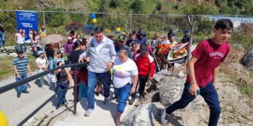 Mérida | Inauguran puente peatonal La Mucuy en Santos Marquina
