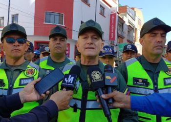 Desplegaron 2880 funcionarios para garantizar la seguridad de merideños y turistas