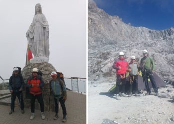 Tres montañistas trujillanos realizaron cumbre simbólica al Pico Bolívar por el Día Internacional de las Montañas