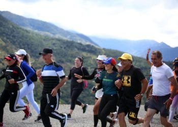 Táchira | 11 Km por la Salud Mental recorrieron en el Páramo El Tama