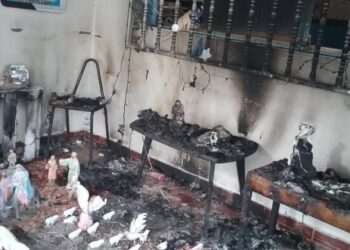 En plena Navidad: Material pirotécnico casi incendia una casa en Boconó