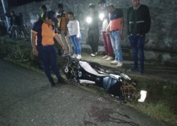Muere hombre en accidente de tránsito ocurrido en Campo Elías