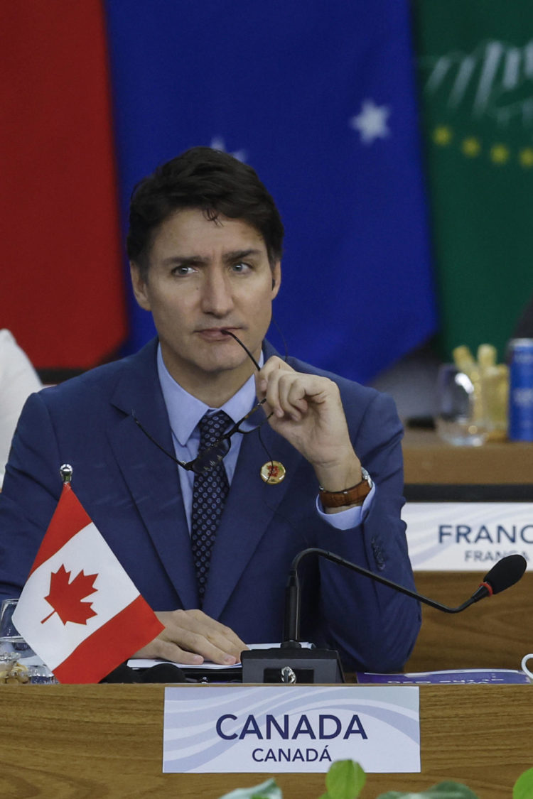 Fotografía de archivo del primer ministro de Canadá, Justin Trudeau,. EFE/ Antonio Lacerda