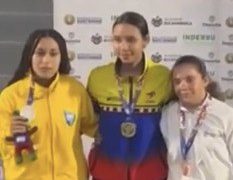 Merideña se corona como campeona sudamericana en Bucaramanga 2024 en lanzamiento de disco
