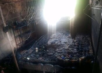 Un tumbarrancho provocó incendio de una casa en El Vigía