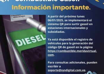 Vehículos diésel deberán obtener su QR para poder surtir en Mérida