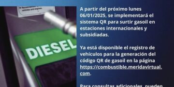 Vehículos diésel deberán obtener su QR para poder surtir en Mérida