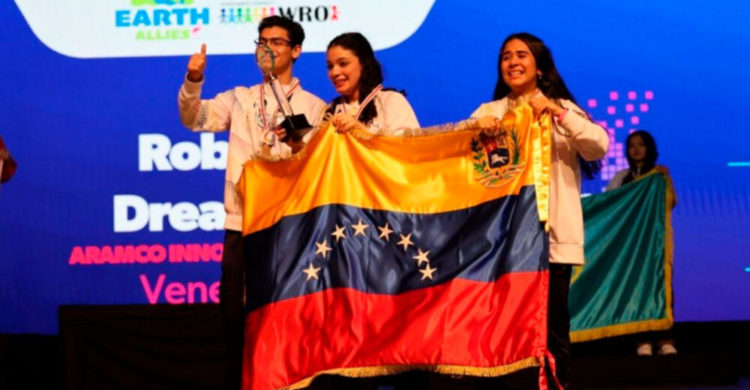 Venezuela compite en cuatro categorías de la Olimpiada Mundial de Robótica| Foto Cortesía