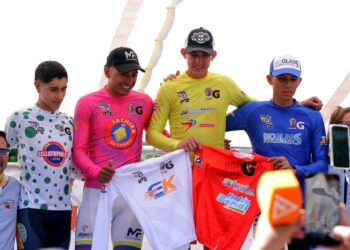 Deportes/ Venezolano Jhonny Araujo primer líder de la Vuelta al Táchira