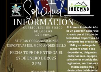 Trujillo | Alcaldía del municipio Andrés Bello abre proceso para la escogencia del Atleta del Año