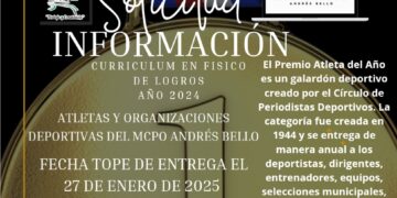 Trujillo | Alcaldía del municipio Andrés Bello abre proceso para la escogencia del Atleta del Año