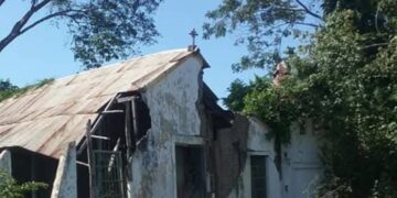 Autoridades regionales y locales deben rescatar capilla ubicada en La Pueblita de La Ceiba
