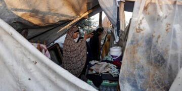 Muere otro bebé por hipotermia en la Franja de Gaza y ascienden a 8 las víctimas del frío