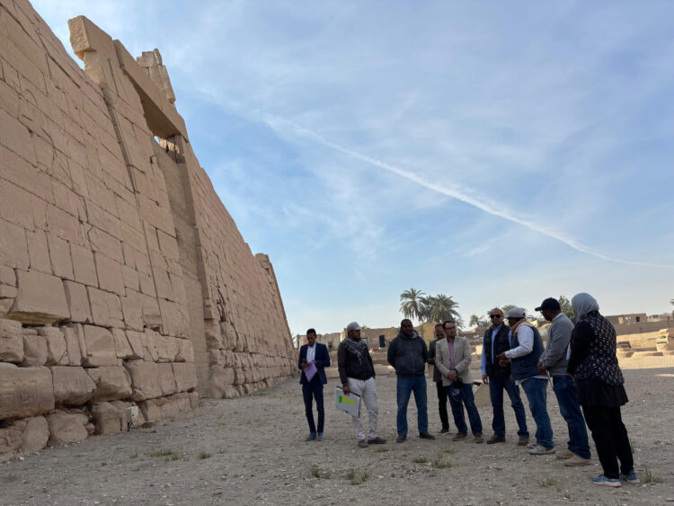 El Consejo Supremo de Antigüedades de Egipto anunció este jueves el inicio de la restauración del templo de El Ramesseum, erigido por Ramsés II en la orilla occidental del río Nilo, en la ciudad meridional de Luxor, con el objetivo de preservar uno de los templos más emblemáticos del antiguo Egipto. EFE/ Ministerio De Turismo Y Antigüedades De Egipto SÓLO USO EDITORIAL/SÓLO DISPONIBLE PARA ILUSTRAR LA NOTICIA QUE ACOMPAÑA (CRÉDITO OBLIGATORIO)