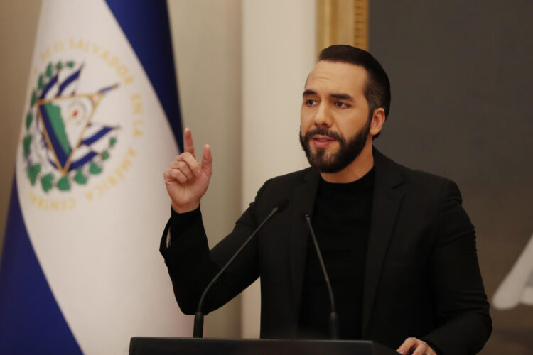 Foto de archivo del presidente de El Salvador, Nayib Bukele. EFE/ Rodrigo Sura