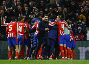 Cuatro victorias seguidas del Atlético en la Champions, ocho años después