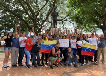 Panamericana | Un objetivo en las actividades de calle de la oposición  “botar el miedo”