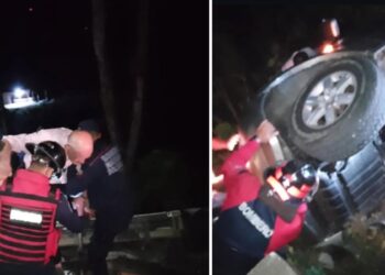 Vuelco dejó un hombre lesionado en Boconó