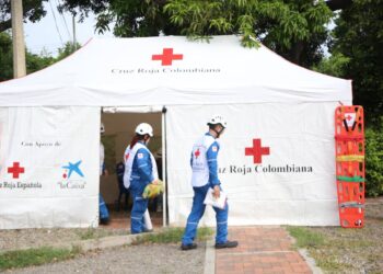 Cierre de frontera: Cruz Roja colombiana reactiva  atención y funcionarios del ejército vigilan trochas