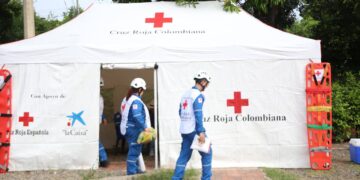 Cierre de frontera: Cruz Roja colombiana reactiva  atención y funcionarios del ejército vigilan trochas