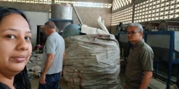 Miembros de la Comisión de Urbanismo y territorio del municipio Valera visitaron planta de reciclaje en Trujillo