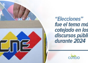 Análisis del discurso público venezolano: Elecciones y desinformación marcaron los discursos públicos en 2024