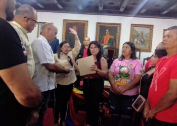 Andreina  Vielma reelecta como presidenta del Concejo Municipal de Valera