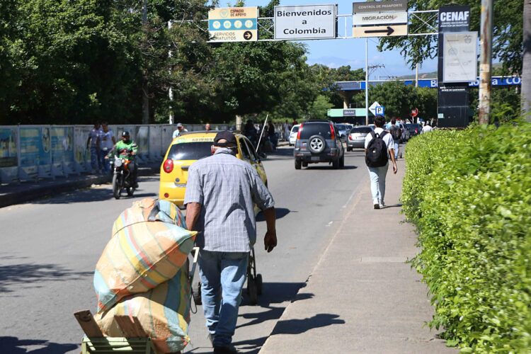 Baja afluencia ciudadana se registra en la frontera colombo venezolana durante las últimas horas. Fotos: Mariana Duque