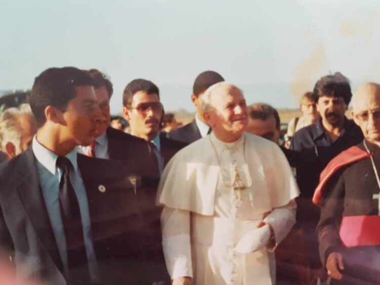 «Los sueños se cumplen»: Trujillano fue escolta del Papa Peregrino en su visita a Venezuela