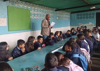 Realizaron socialización de lenguaje de señas en el liceo Monseñor Mejía de Boconó