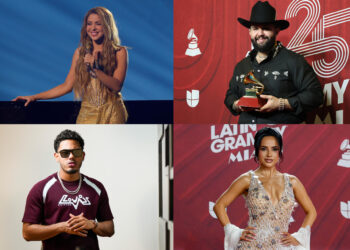 Becky G, Carín León, Myke Towers y Shakira lideran las nominaciones del Premio Lo Nuestro