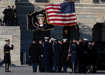Estados Unidos inicia una jornada de luto nacional por el funeral de Jimmy Carter
