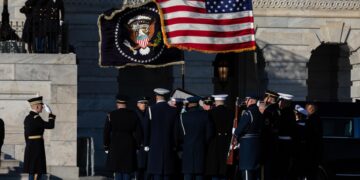 Estados Unidos inicia una jornada de luto nacional por el funeral de Jimmy Carter