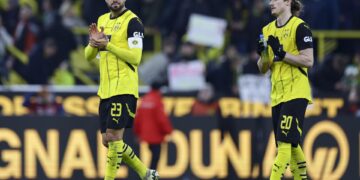 2-2. Sin Sahin, la vida sigue igual en el Dortmund