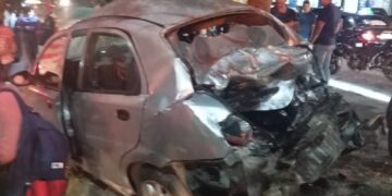 Un muerto y dos heridos el saldo de accidente de tránsito ocurrido en la Av. Las Américas de Mérida