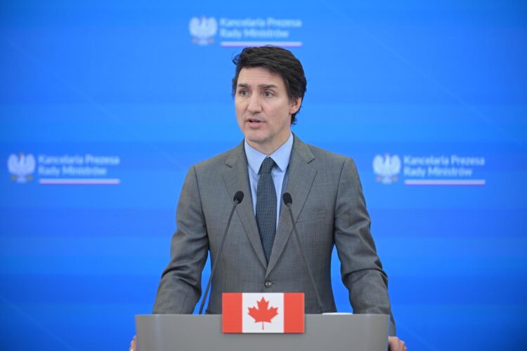 El primer ministro de Canadá, Justin Trudeau, en una foto de archivo. EFE/EPA/MARCIN OBARA POLAND OUT