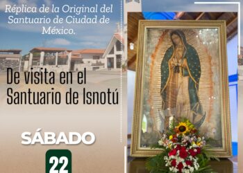 Réplica del original de la Virgen de Guadalupe de México estará en Isnotú este sábado y domingo