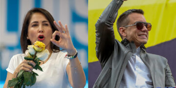 Ecuador se encamina a una segunda vuelta entre Noboa y González el 13 de abril