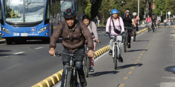 Bogotá respira aire fresco y tiene menos ruido gracias al ‘día sin carro y sin moto’
