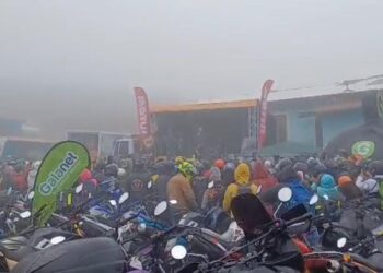 Al menos 4000 motos asistieron a “La Rodada más alta de Venezuela”