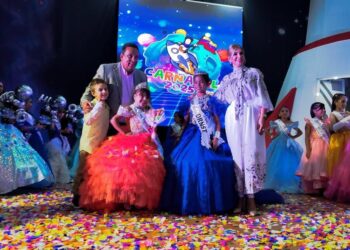 Valera | Realizan elección de reina infantil de Carnaval 2025