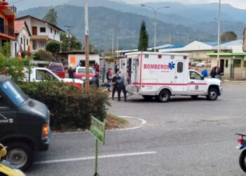 Accidente vial deja dos heridos en Boconó