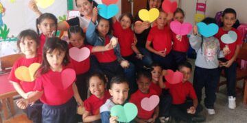 Preescolar Las Esperanzas celebró el día del amor y la amistad